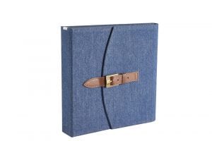 Popup Image: Custom Turned & Stitched 3 Ring Binder