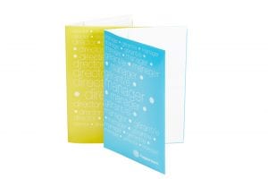 Popup Image: Versatile and durable poly make excellent folders