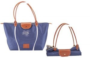 Popup Image: Imitation Leather Fold Up Tote