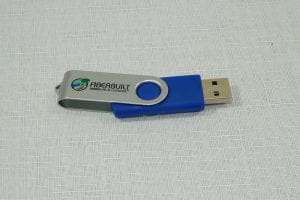 Popup Image: USB External Drive With Silkscreen Logo