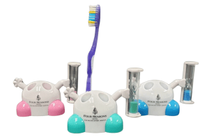 Popup Image: Kids Toothbrush Holder with Sand Timer